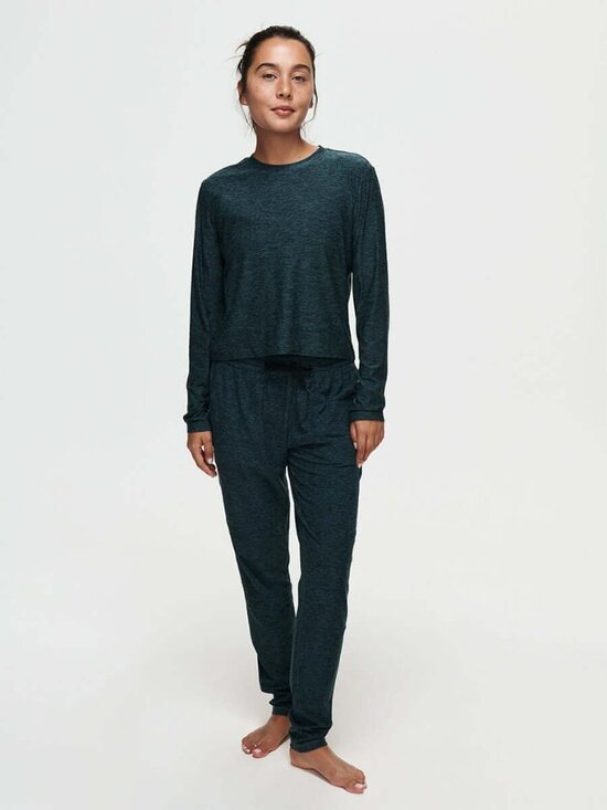 Outdoor Voices Tops - Outdoor Voices Cloudknit Long Sleeve Performance Shirt Heather Green M (PP577)